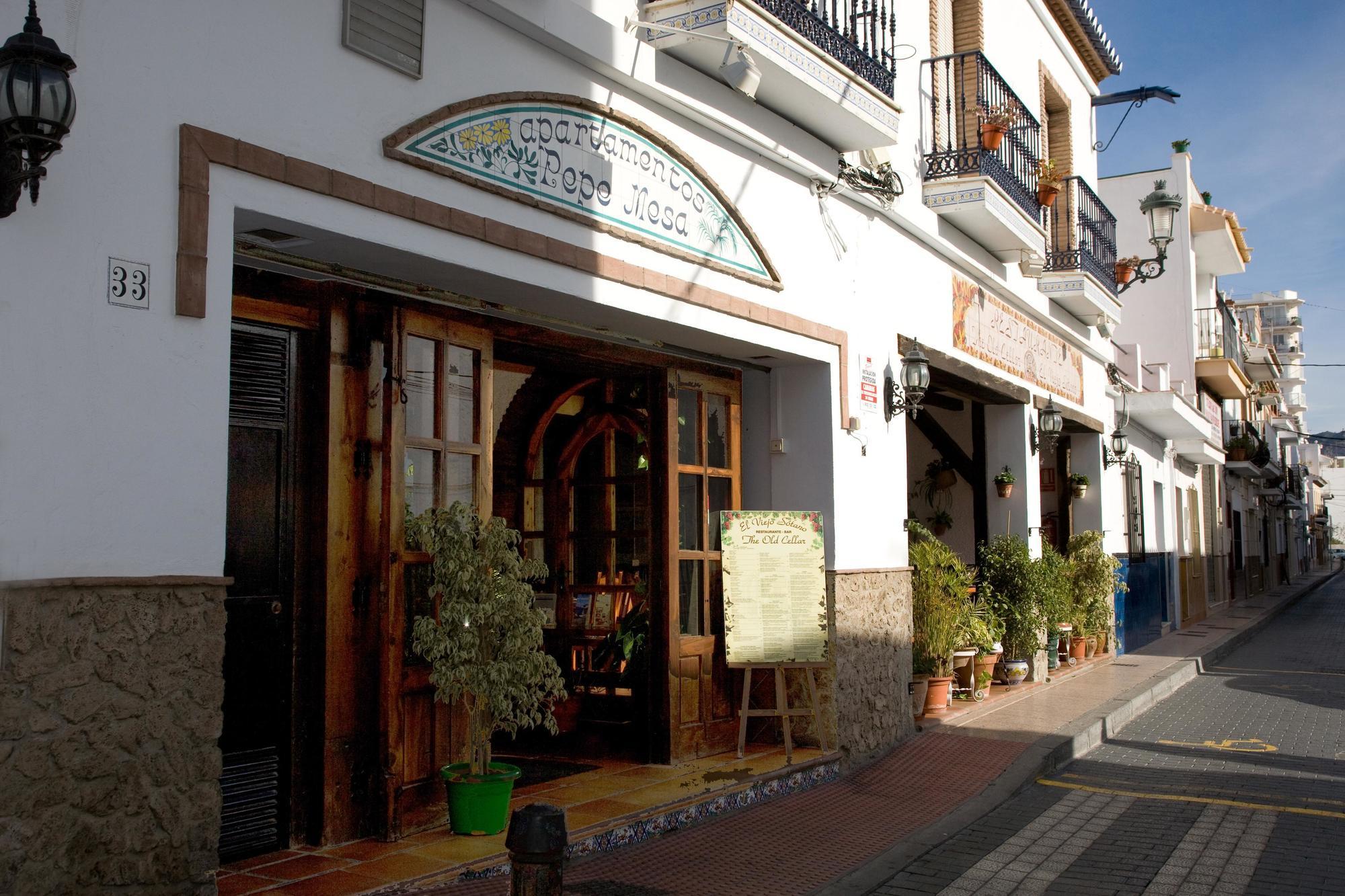 Apartamentos Pepe Mesa Nerja Exterior foto